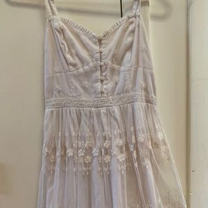 American Eagle white summer dress